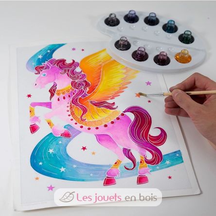 Aquarellum Einhörner und Pegasi SS-6394 Sentosphère 4