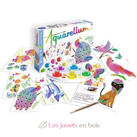 Aquarellum Postkarten Tiere SS-680 Sentosphère 2