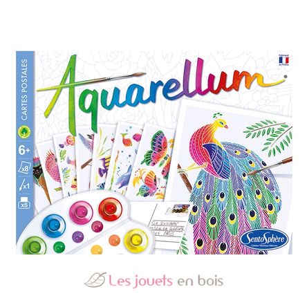 Aquarellum Postkarten Tiere SS-680 Sentosphère 3