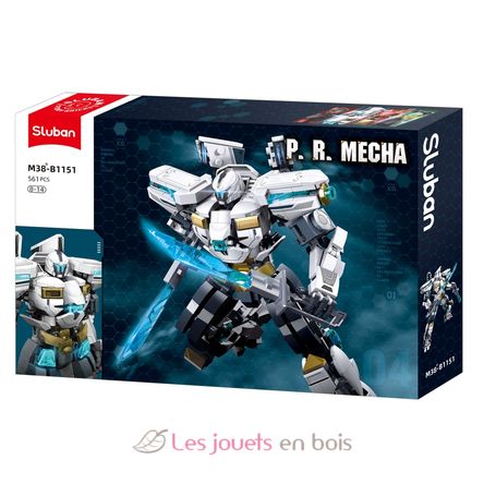 Roboter PR Mecha Weiß SL-M38-B1151 Sluban 1