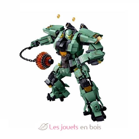 Roboter PR Mecha grün SL-M38-B1153 Sluban 3