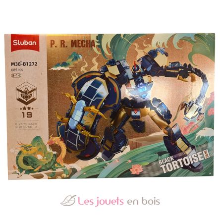 Roboter PR Mecha Black Tortoise SL-M38-B1272 Sluban 3