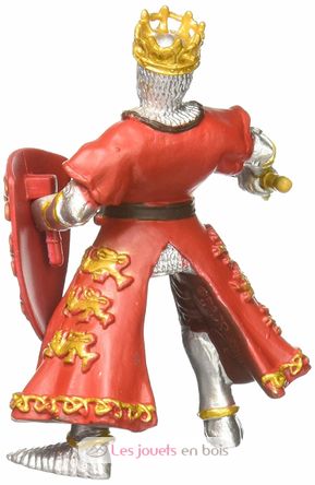 Rote König-Richard-Figur PA-39338 Papo 2