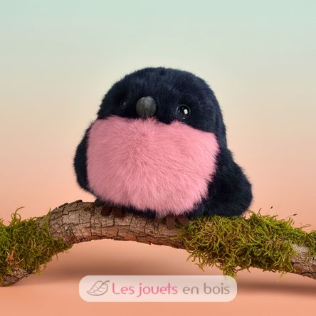 Rotkehlchen-Plüschvogel 15 cm HO3439 Histoire d'Ours 4