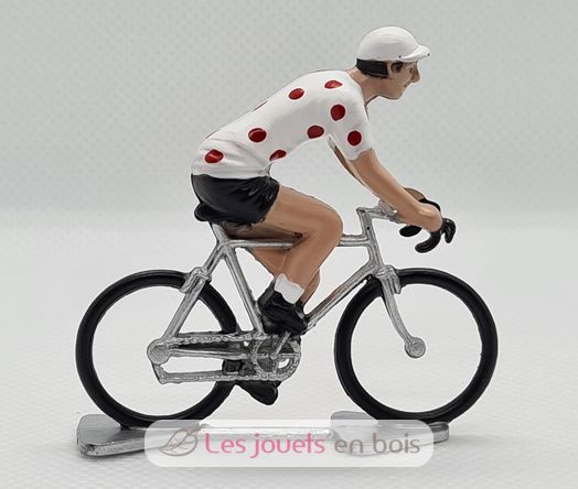 Radfahrer Figur R Polka Dot Trikot FR-R2 Fonderie Roger 1