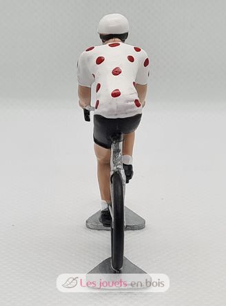 Radfahrer Figur R Polka Dot Trikot FR-R2 Fonderie Roger 2