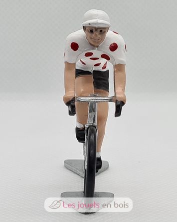 Radfahrer Figur R Polka Dot Trikot FR-R2 Fonderie Roger 4