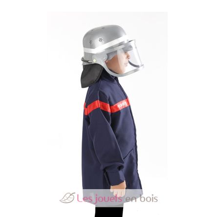 Feuerwehrjacke und Helm, 5-8 Jahre R159972 Rubies 2