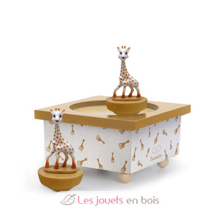 Spieluhr Sophie die Giraffe, Karamell TR-S95162 Trousselier 2