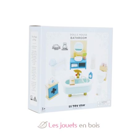 Badezimmer Set für Puppenhaus TV-ME060 Le Toy Van 6