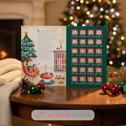 Adventskalender 24 kleine Bücher rot SJ-5742 Sassi Junior 10