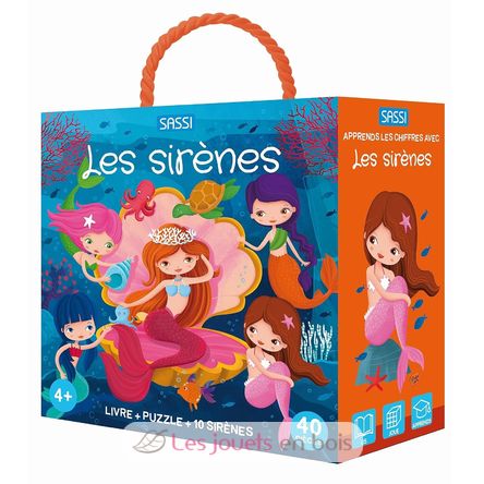 Buch und Puzzle Die Sirenen SJ-307544 Sassi Junior 1