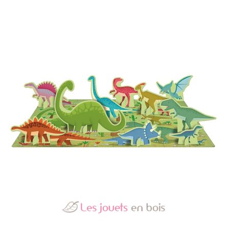 Buch und Puzzle Die Dinosaurier SJ-307551 Sassi Junior 2