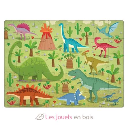 Buch und Puzzle Die Dinosaurier SJ-307551 Sassi Junior 3