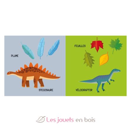 Buch und Puzzle Die Dinosaurier SJ-307551 Sassi Junior 5