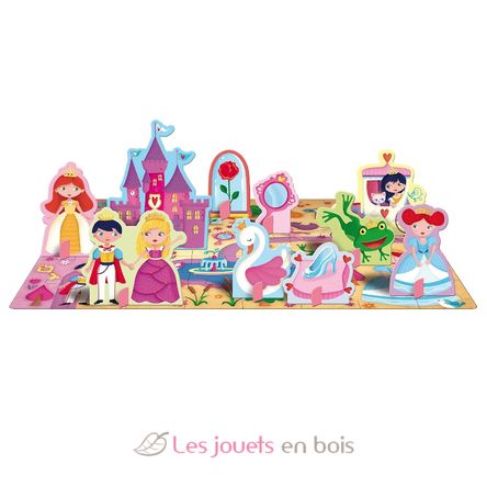 Buch und Puzzle Die Prinzessinnen SJ-310506 Sassi Junior 2
