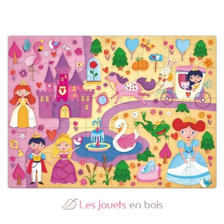 Buch und Puzzle Die Prinzessinnen SJ-310506 Sassi Junior 3