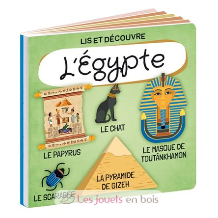 Buch und Puzzle Ägypten SJ-313736 Sassi Junior 3