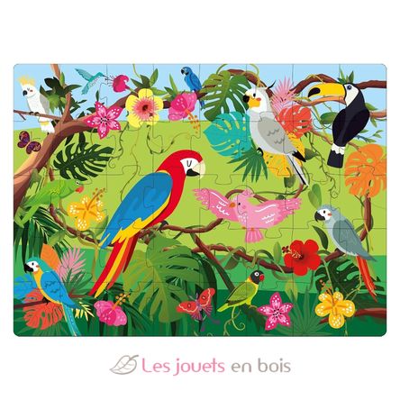 Buch und Puzzle Die Vögel SJ-329331 Sassi Junior 6