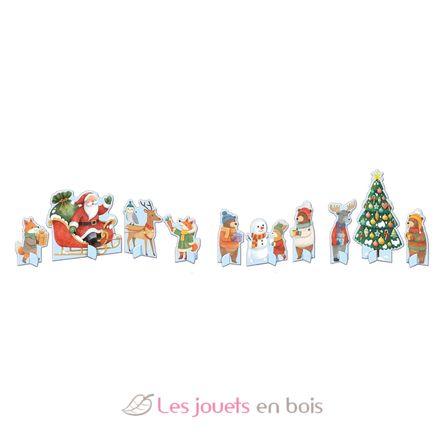 Buch und Puzzle Weihnachten SJ-331617 Sassi Junior 6