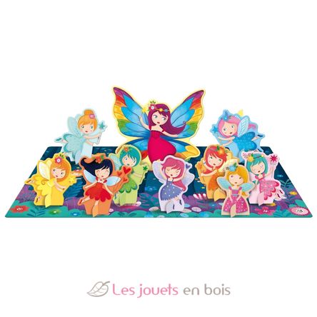 Buch und Puzzle Die Feen SJ-356795 Sassi Junior 2