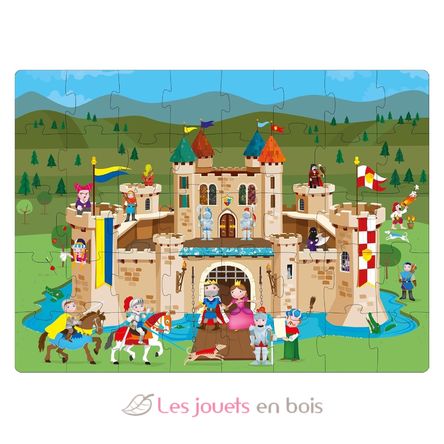 Buch und Puzzle Die Ritter SJ-381193 Sassi Junior 2