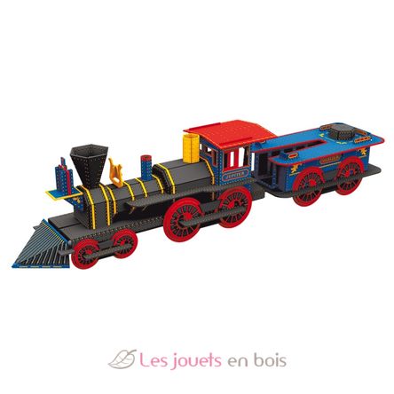 Baue ein Lokomotive 3D SJ-7636 Sassi Junior 5