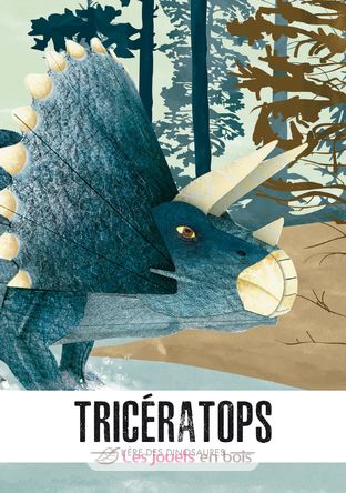 Die Ära der Dinosaurier - Triceratops 3D SJ-1320 Sassi Junior 3