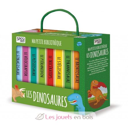 Meine kleine Bibliothek - Die Dinosaurier SJ-4844 Sassi Junior 1