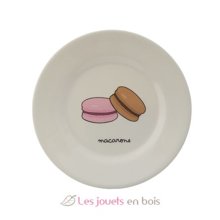 Kinderteller mit Macarons 20 cm PJ-SB968T Petit Jour 1