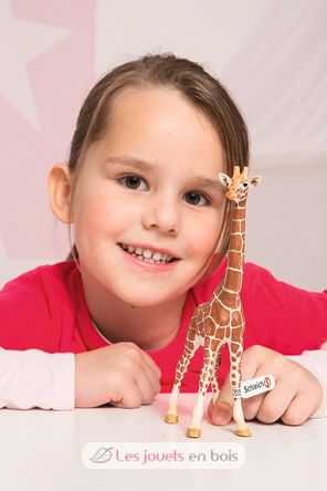 Männliche Giraffenfigur SC-14749 Schleich 3