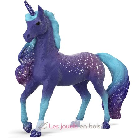 Galaxy Rainbow Unicorn Hengst Figur SC-70841 Schleich 1
