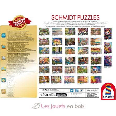 Puzzle Am Kai 1000 Teile S-58890 Schmidt Spiele 4