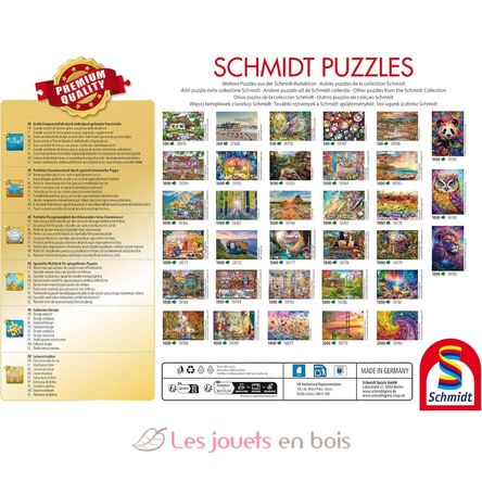 Puzzle Bergland-Veranda 1000 Teile S-58893 Schmidt Spiele 4