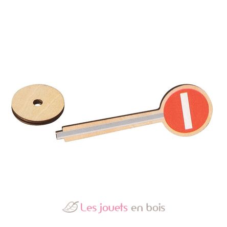 Mein großes Verkehrszeichen-Set GK53761 Goki 4