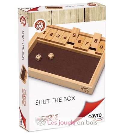 Shut the box - Würfelspiel CA621 Cayro 3