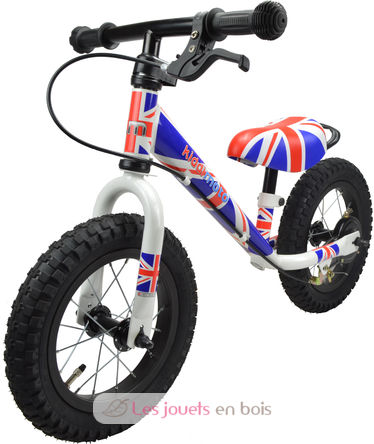 Laufrad Super Junior Max Skullz KMSJM5 UNION JACK Kiddimoto 1