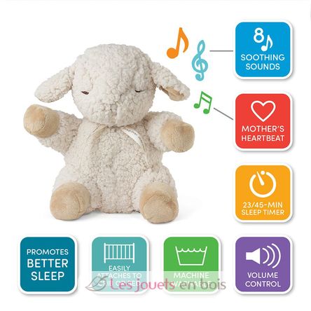 Musikalischer Plüsch - Sleep Sheep CloudB-7303-Z8 Cloud b 3