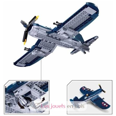 Army WWII - F4U-Kampfflugzeug SL-M38-B1109 Sluban 3