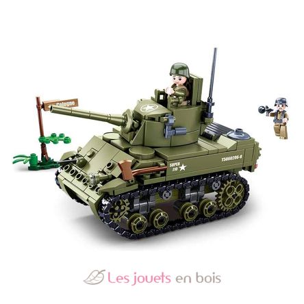 Army WWII - Leichter Panzer der Alliierten SL-M38-B0856 Sluban 2
