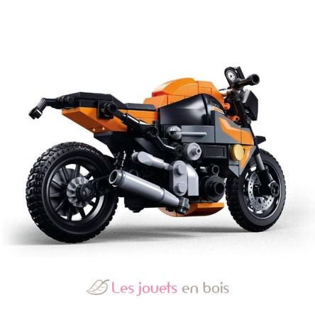 Model Bricks - Oranges Motorrad SL-M38-B1130 Sluban 3