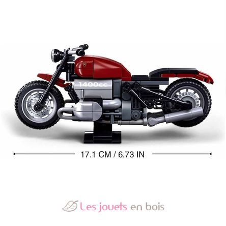 Model Bricks - Motorrad im Harley-Stil SL-M38-B1131 Sluban 4