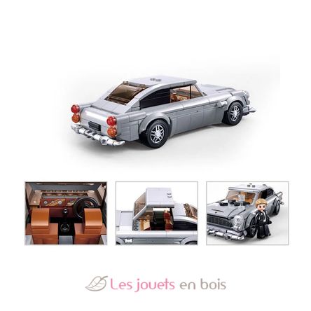 Model Bricks - Auto eines Geheimagenten SL-M38-B1125 Sluban 4