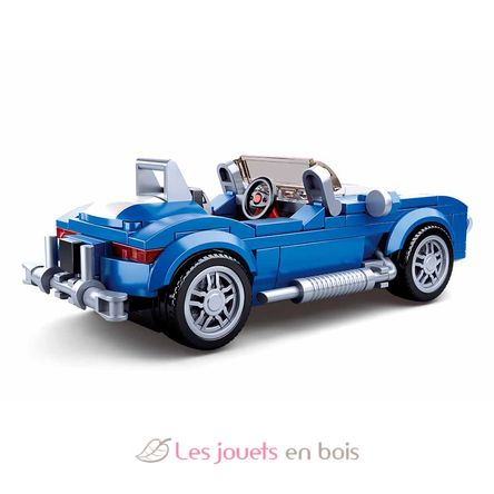Model Bricks - Klassischer Sportwagen SL-M38-B0706A Sluban 3
