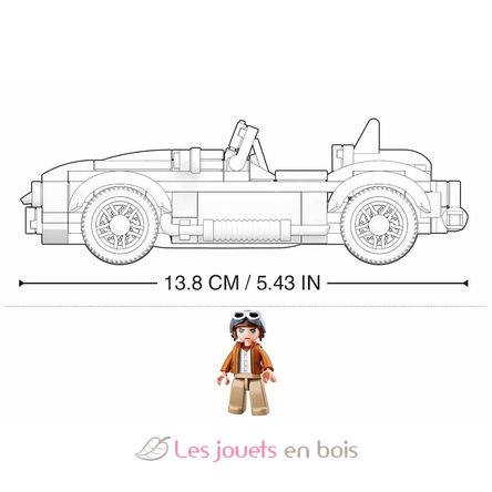 Model Bricks - Klassischer Sportwagen SL-M38-B0706A Sluban 4
