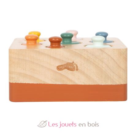 Montessori Steckspiel mit Zylindern LE12932 Small Foot company 3