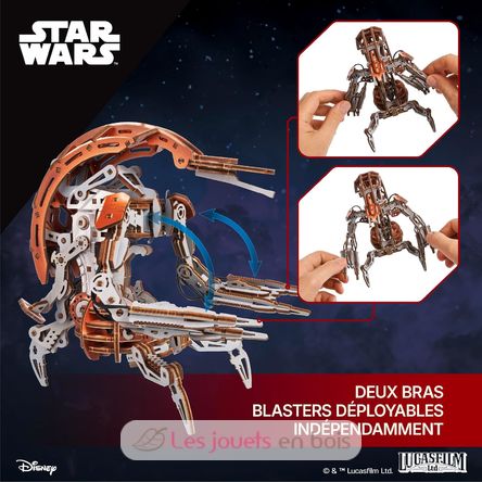 Droideka Star Wars Mechanische Modell Bausatz U70275 Ugears 4