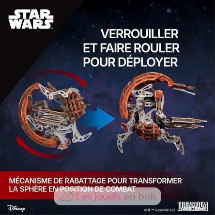 Droideka Star Wars Mechanische Modell Bausatz U70275 Ugears 5