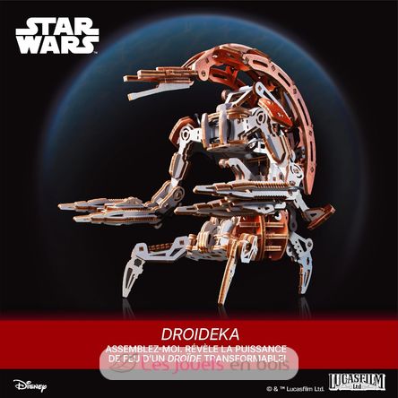 Droideka Star Wars Mechanische Modell Bausatz U70275 Ugears 6