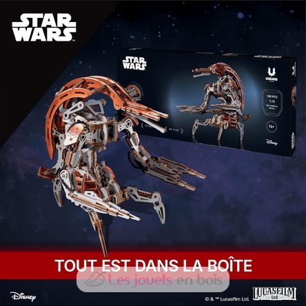 Droideka Star Wars Mechanische Modell Bausatz U70275 Ugears 9